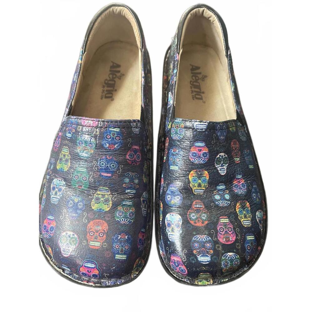 Alegria Debra sugar skull shoes